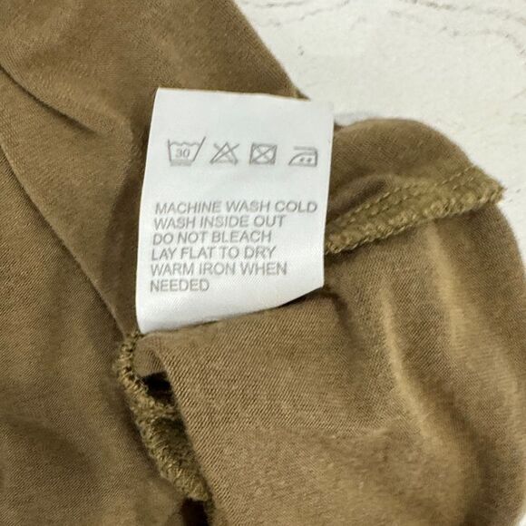 Chaser Brown Short Sleeve Midi Dress - Picture 9 of 10